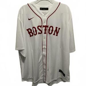 Bogaerts Boston White Baseball Jersey XXL